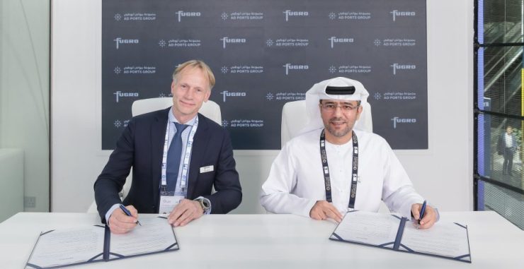 Fugro Abu Dhabi Ports sign agreement