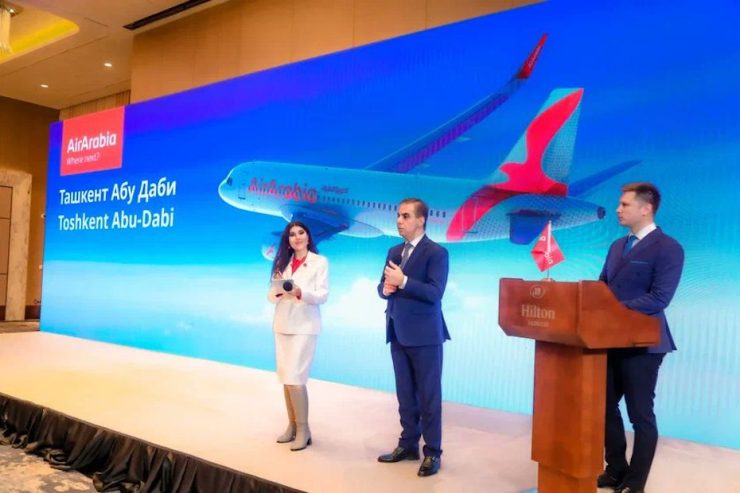 Air Arabia Abu Dhabi launches its first flight to Tashkent
