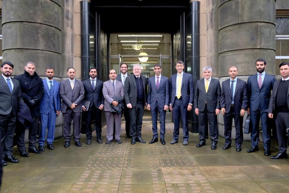 UAE delegation visits Scotland to discuss renewable energy and advanced technology projects