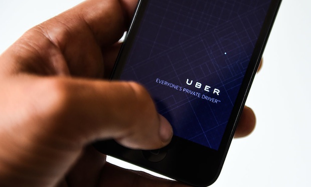 Uber app (Photo Illustration by David Ramos/Getty Images)