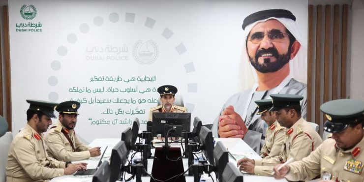 traffic dubai Police