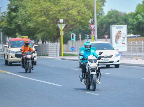 Dubai announces programme to certify delivery riders