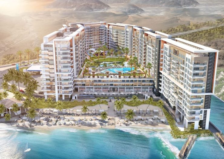 ASAS Real estate project in Khorfakkan photo courtesy WAM