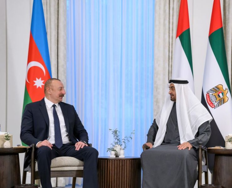 UAE President receives Azerbaijan's head of state