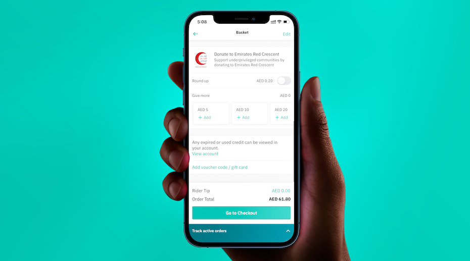 Deliveroo Round-Up Feature