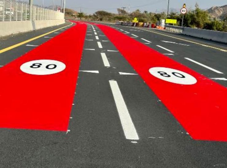 Dubai-Hatta Road Speed limit reduced