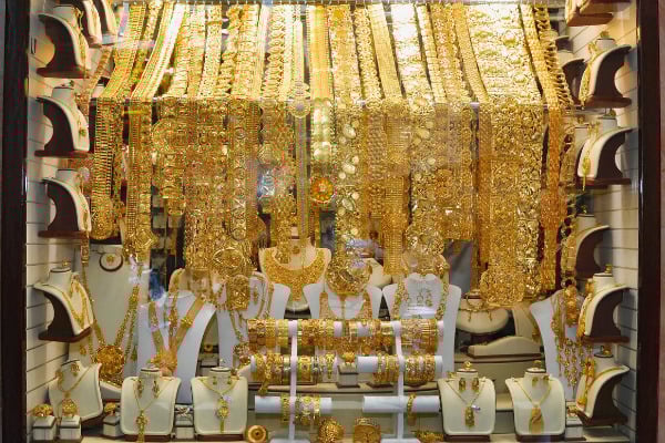 Gold jewellery exports India -Dubai