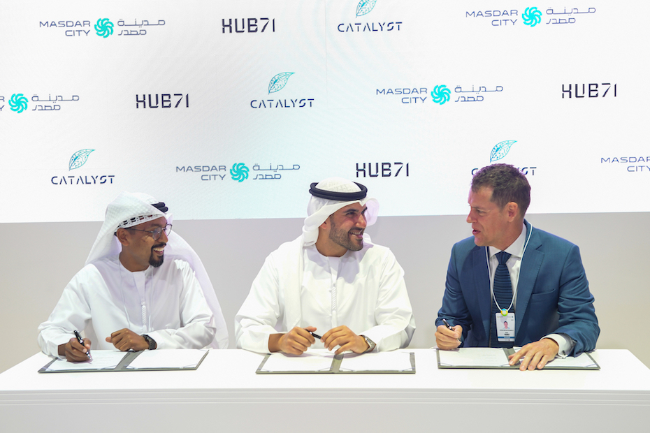 Hub71 is Masdar City's official startup ecosystem partner