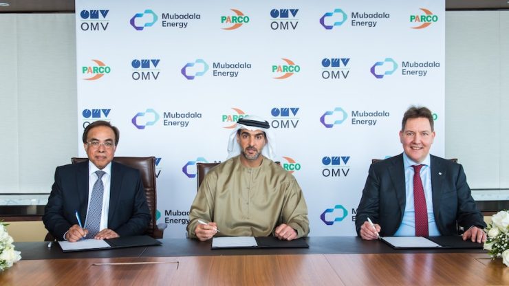 MOU signing - Mubadala Energy, OMV and PARCO join forces to explore opportunities in sustainable fuels