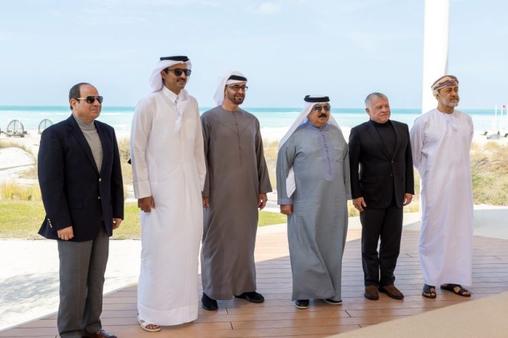 UAE President welcomes regional heads of state Photo courtesy WAM