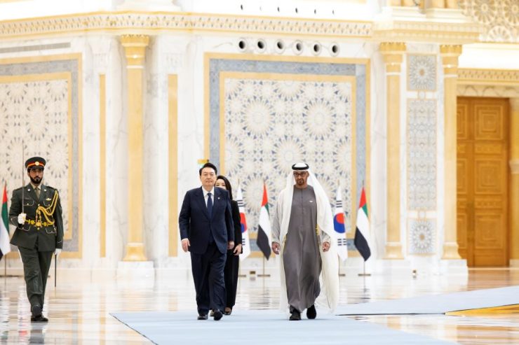 UAE and South Korea's Presidents_photo wam