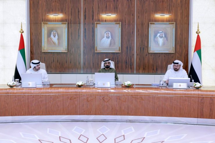 UAE cabinet meeting 2023 courtesy Dubai Media Office
