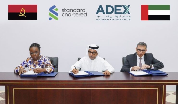 Abu dhabi Exports Office, Angola sign green finance agreements Photo WAM