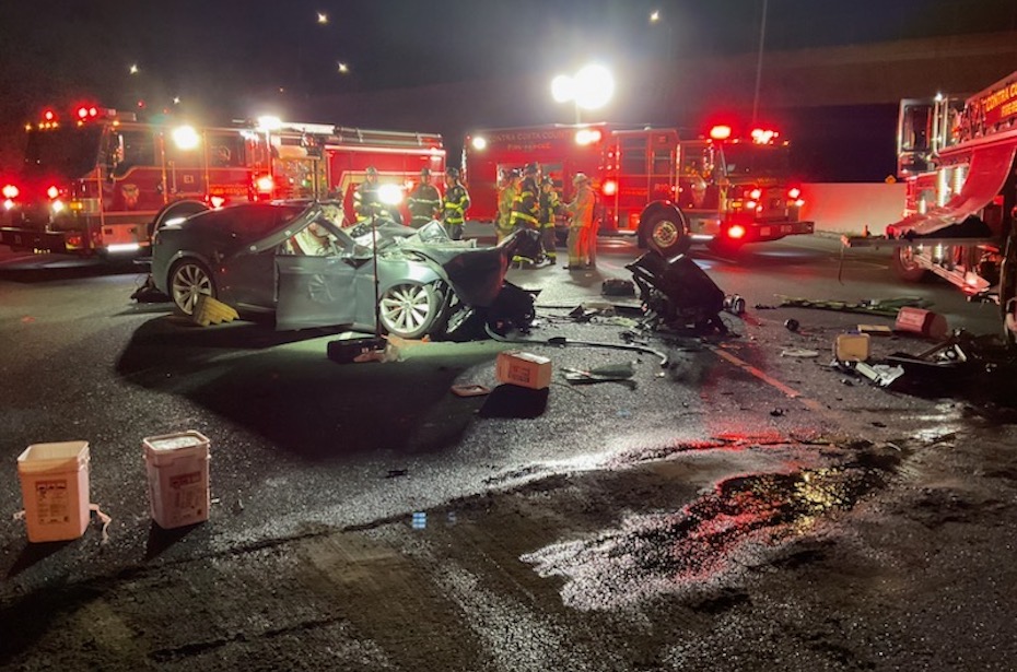 Tesla Crash