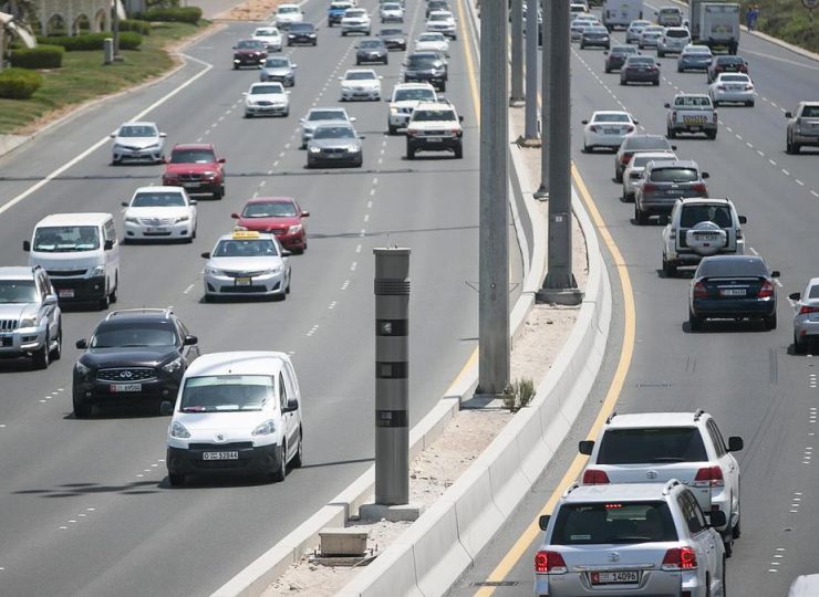 Abu Dhabi announces new speed limits