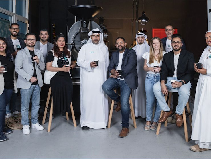 The COFE Team Image location courtesy: Emirati Coffee Co.