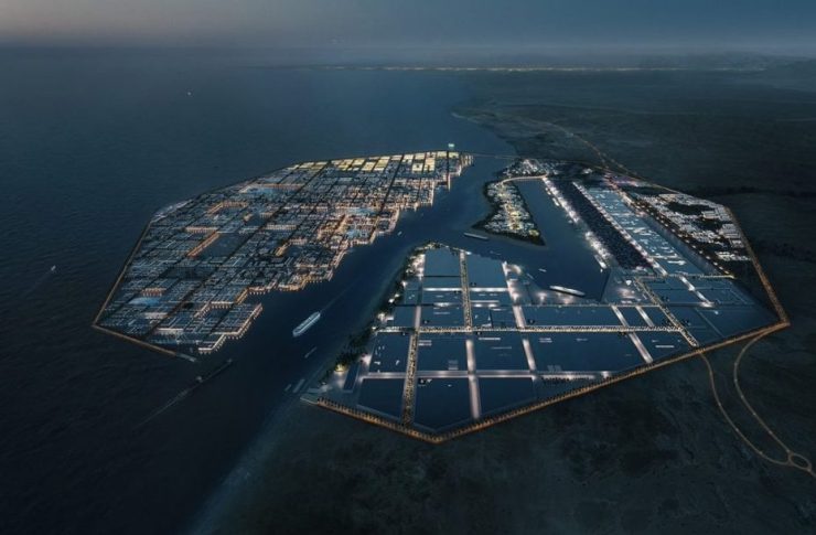 NEOM Bay Airport contract