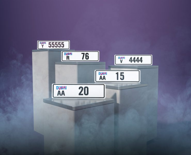 Dubai: 90 number plates up for grabs at RTA's auction this March