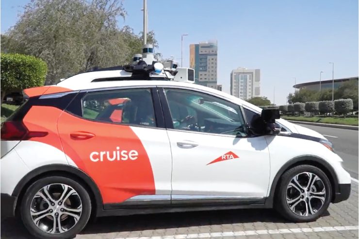 self-driving taxi cruise av