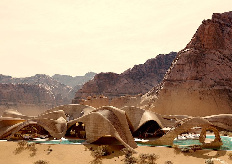Azulik AlUla resort image courtesy RCU