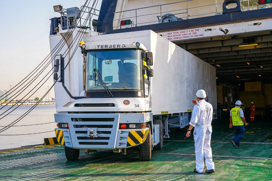 DP World starts freight service Photo courtesy WAM