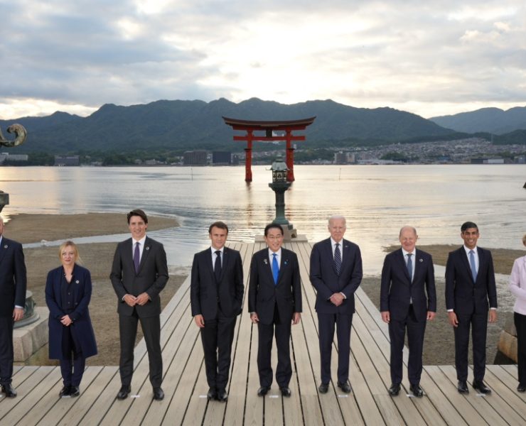 G7 annual summit was held in Hiroshima, Japan. Image Credit: MOFA, Japan