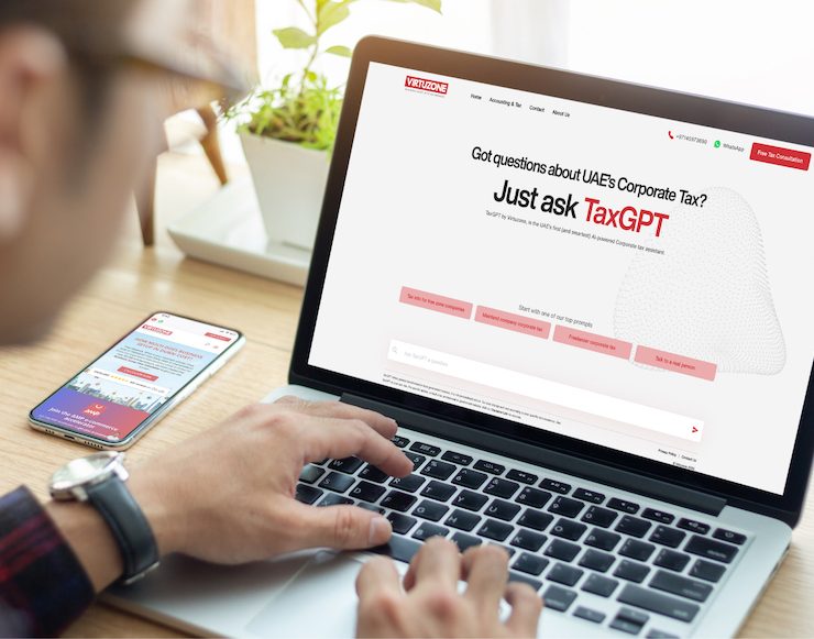 TaxGPT Worlds-First-AI-Powered-Corporate-Tax-Assistant image: Virtuzone