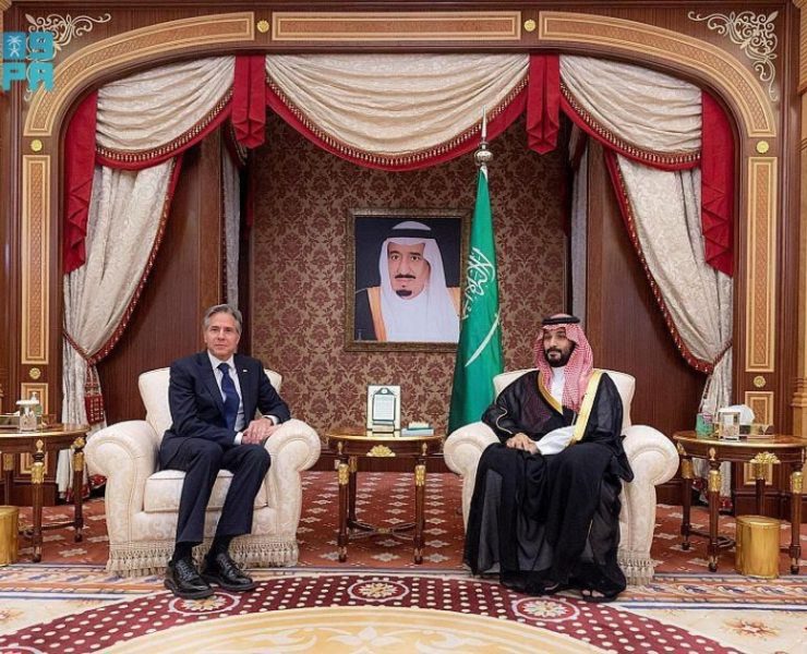 Antony Blinken in Saudi Arabia