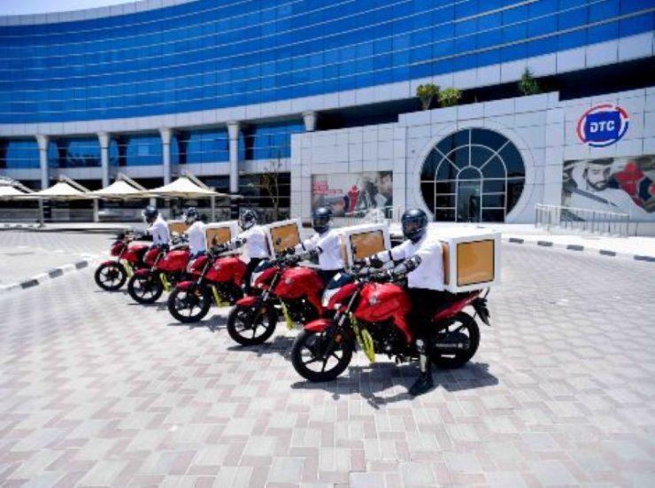 Dubai Taxi deploys-a-fleet-of-600-motorbikes Image RTA