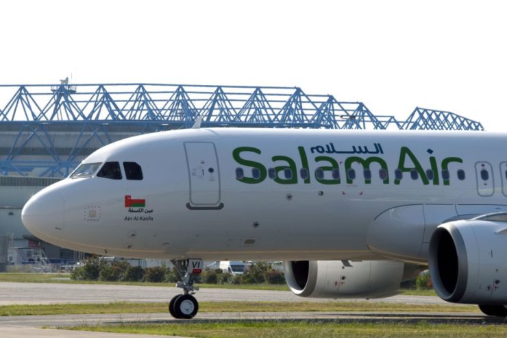 SalamAir operates six A320neo, six A321neo, and one Airbus A321 freighter