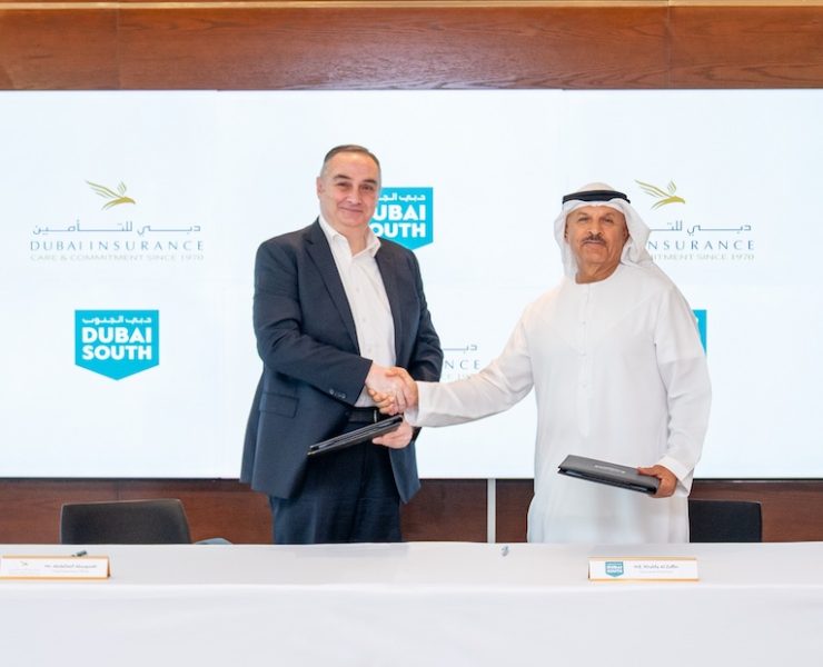 Dubai Aviation City x Dubai South sign agreement with dubai insurance