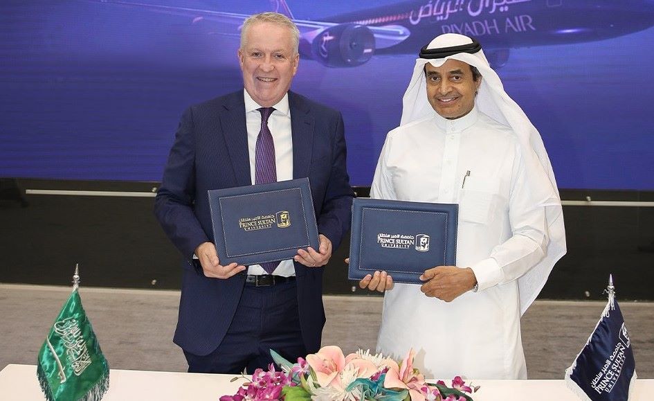 Riyadh Air PSU sign MoU simualtor centre to be set up at campus Image courtesy Riyadh AIr