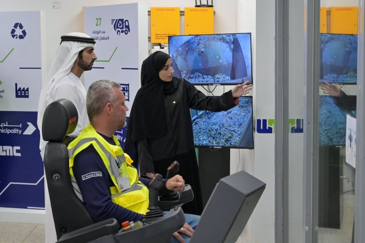 Sheikh Hamdan inaugurates phase 1 of waste-to-energy Centre in Warsan Image Dubai Media Office