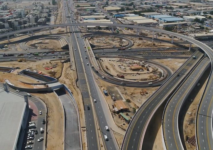 Sheikh Rashid bin Saeed Corridor Improvement Project _ Image courtesy RTA