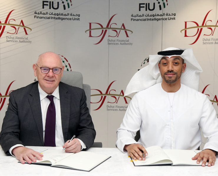 DFSA FIU sign Mou to fight financial crime