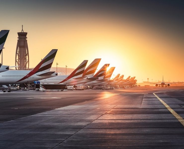 DXB H1 traffic highlights- DA Runway Image Dubai Airports