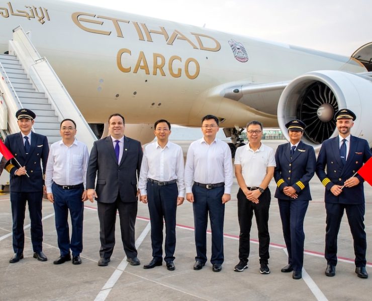 Etihad Cargo_Inaugural EHU Flight_