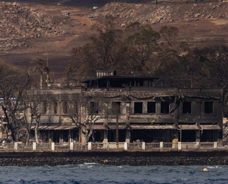 Hawaii wildfire burns down town of Lahaina