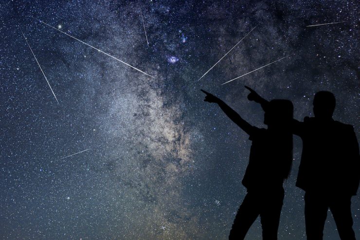 Where to watch the Perseids meteor showerin the UAE Image Getty images