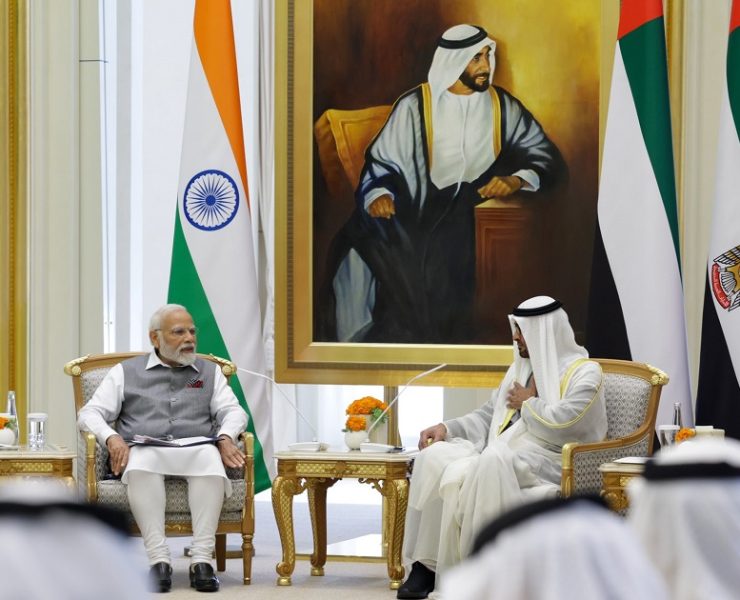 India - UAE bilateral meet in Abu Dhabi