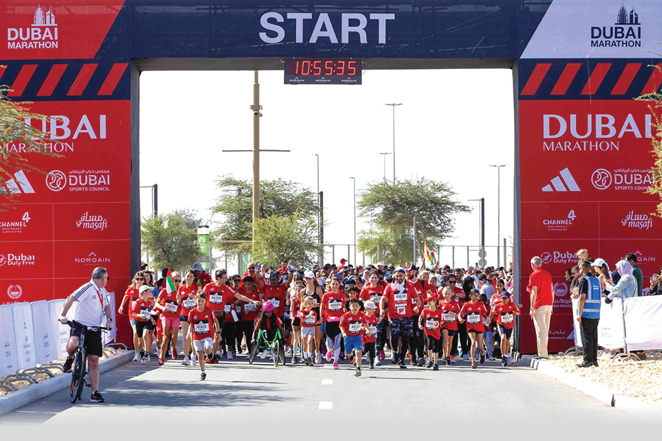 Dubai marathon 2023 to be held in January Image courtesy Dubai Marathon