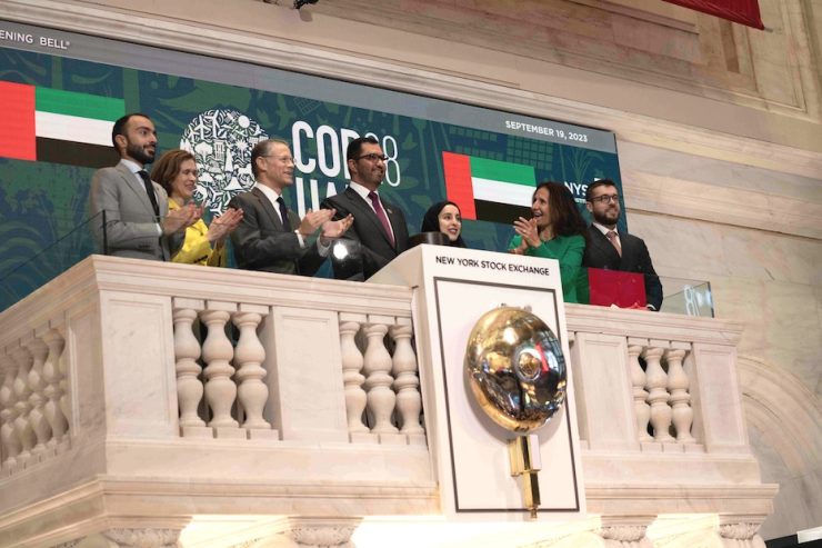 NYSE Bell Sultan Al Jaber