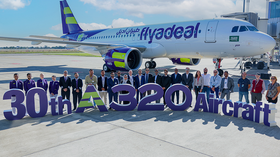Saudi’s flyadeal takes possession of 30th aircraft (Image: Supplied by flyadeal)