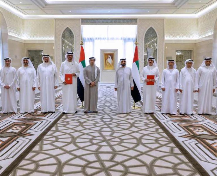 Mohammed bin Rashid witnesses signing of agreement between Masdar and DEWA Image DEWA