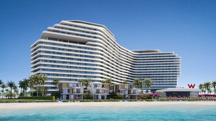 W Al Marjan Island will feature 300 rooms (Image: Supplied by Marjan)