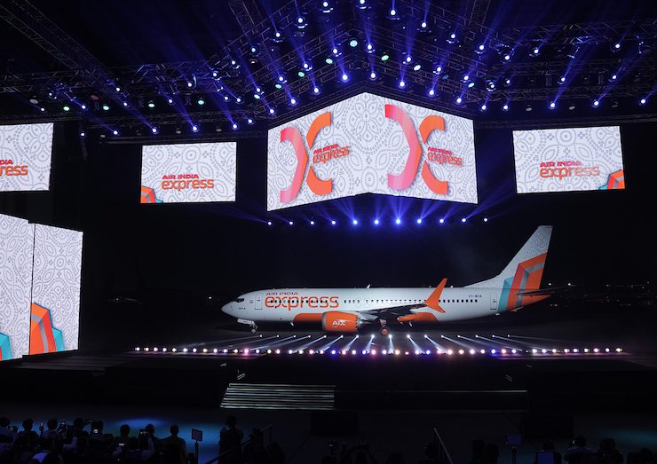 Air India Express gets new livery image Air India express X