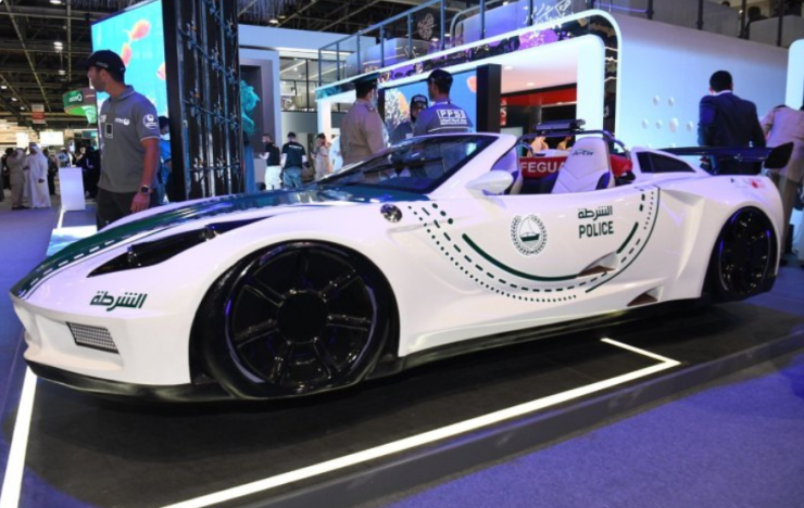 Dubai Police unveils virtual cop, luxury marine patrol car Image Dubai Police at Gitex Global 2023