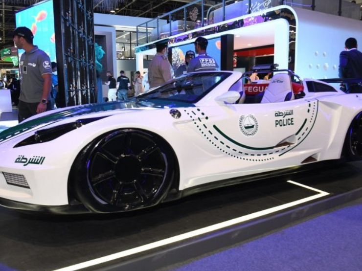 Dubai Police unveils virtual cop, luxury marine patrol car Image Dubai Police at Gitex Global 2023