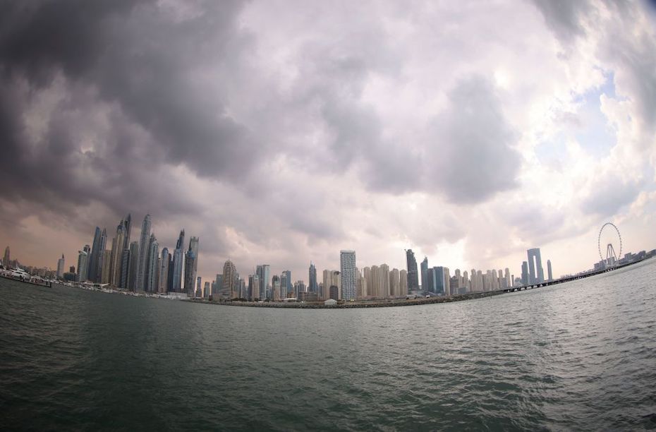 UAE Weather Heavy rains expected on Thursday Oct 26 and Friday October 27 Image Getty Images