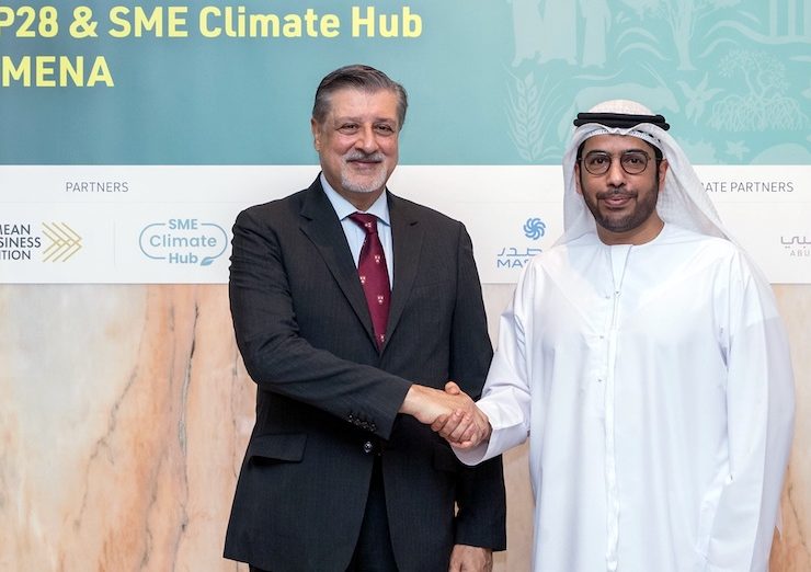 Support for SMEs - Adnan Amin, CEO, COP28 and Ahmed Khalifa Al Qubaisi, CEO, Abu Dhabi Chamber